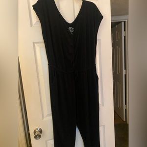 Torrid Black Jumpsuit Size 2 LOTs of Stretch and SO SOFT